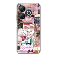 Чохол (Dior, Prada, YSL, Chanel) для Infinix Smart 8 – Брендb