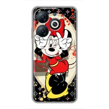 Чехол Disney Mouse Infinix Smart 8 (PREMIUMPrint) – Минни peace