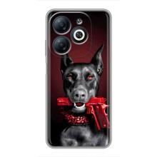 Чехол ДОБЕРМАН для Infinix Smart 8 – Доберман злой