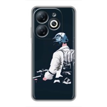 Чохол з картинкою "Герой Pubg" на Infinix Smart 8 (В екіперівці)