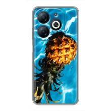 Чехол с изображением  вкусной еды для Infinix Smart 8 – Ананас