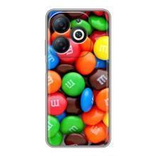Чехол с изображением  вкусной еды для Infinix Smart 8 – Разноцветные M&M'S