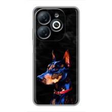 Бампер для Infinix Smart 8 с картинкой "Песики" (Собака Мопс)
