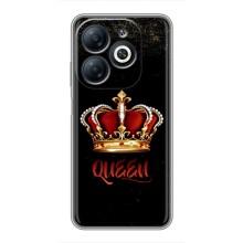 Чехол с Короной Инфиникс Смарт 8 - (AlphaPrint) (Корона короля)