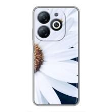 Чехол с ромашками на Infinix Smart 8 – Пол ромашки