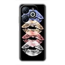 Чехол Стильные девушки на Infinix Smart 8 – Губы
