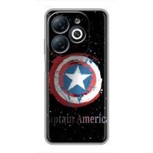 Чохол с Щітом Капітана Америки на Infinix Smart 8 – Щит Капітана