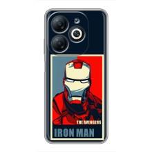 Чехол Супергерой Железный человек на Infinix Smart 8 – Art Iron man