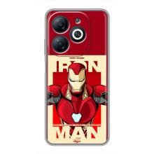 Чехол Супергерой Железный человек на Infinix Smart 8 – Iron man