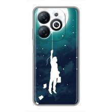 Чехол (ТПУ) с планетами на Infinix Smart 8 – To The moon