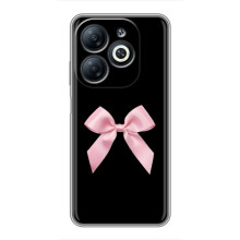 Чохол банти для Infinix Smart 8 – Бант на чорному