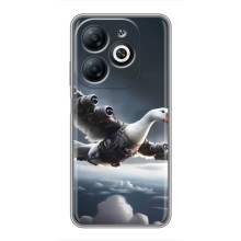 Чехол с мемом Тралалело тралала на Infinix Smart 8 (Бомбардини гусини)