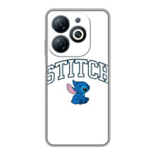 Чехол с принтом Стич на Infinix Smart 8 – Стич лого