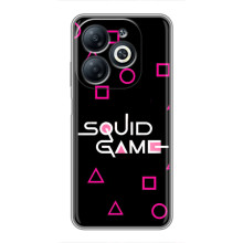 Чехол Гра в кальмара для Infinix Smart 8 – Логотип игры кальмара