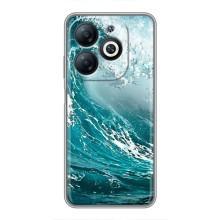 Летний Чехол на Infinix Smart 8 – Морская волна