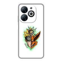 Naruto Anime Чехлы для Инфиникс Смарт 8 (AlphaPrint)