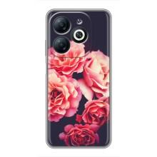 Чехлы с тематикой "ЦВЕТЫ" на Infinix Smart 8 (Бутоны)
