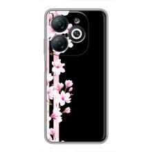 Чехлы с тематикой "ЦВЕТЫ" на Infinix Smart 8 (Цветочки)