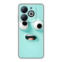 Силиконовые Чехлы (смешные стикеры) для Infinix Smart 8 – мордочка