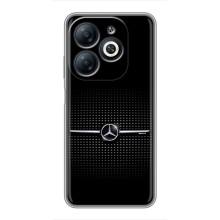Силиконовый бампер с картинкой машины на Infinix Smart 8 (Mercedes)