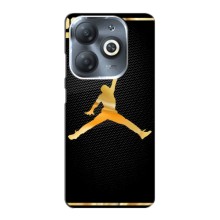 Силиконовый Чехол Nike Air Jordan на Инфиникс Смарт 8 – Джордан 23