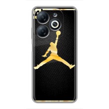 Силіконовый Чохол Nike Air Jordan на Інфінікс Смарт 8 (Джордан 23)