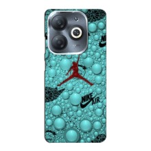 Силиконовый Чехол Nike Air Jordan на Инфиникс Смарт 8 – Джордан Найк