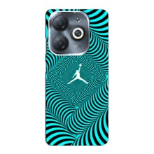 Силиконовый Чехол Nike Air Jordan на Инфиникс Смарт 8 – Jordan