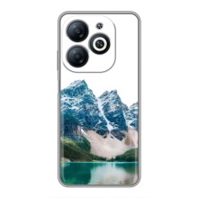 Силиконовый чехол с КАРТИНКАМИ лето для Infinix Smart 8 (AlphaPrint) (Гори)