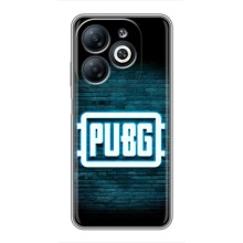 Чехол (TPU) с картинкой "Лого Пабг" на Инфиникс Смарт 8 – Лого PUBG