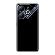 Силиконовый Чехол на Infinix Smart 8 – Воротник вышиванки