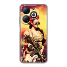 ЗСУ Чохли (TPU) для Infinix Smart 8 – Жінка солдат