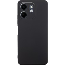 Чехол TPU GETMAN Liquid Silk Full Camera для Infinix Smart 9 4G / Hot 50i – Черный