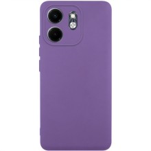 Чехол TPU GETMAN Liquid Silk Full Camera для Infinix Smart 9 4G / Hot 50i – Фиолетовый