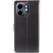 Кожаный чехол книжка GETMAN Gallant (PU) для Infinix Smart 9 4G / Hot 50i – Черный