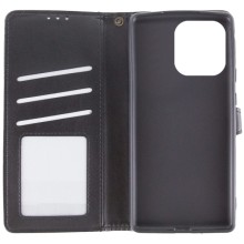 Кожаный чехол книжка GETMAN Gallant (PU) для Infinix Smart 9 4G / Hot 50i – Черный