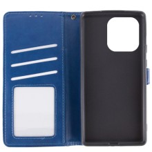 Кожаный чехол книжка GETMAN Gallant (PU) для Infinix Smart 9 4G / Hot 50i – Синий