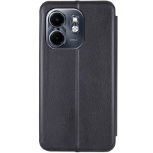 Кожаный чехол-книжка Classy для Infinix Smart 9 4G / Hot 50i – Черный