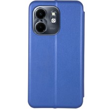 Кожаный чехол-книжка Classy для Infinix Smart 9 4G / Hot 50i – Синий