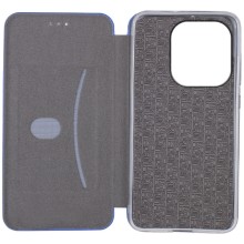 Кожаный чехол-книжка Classy для Infinix Smart 9 4G / Hot 50i – Синий