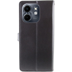 Шкіряний чохол-книжка GETMAN Gallant (PU) для Infinix Smart 9 4G / Hot 50i – Чорний