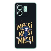 Чехлы для Infinix Smart 9 (Leo чемпион) (AlphaPrint) (Messi ПСЖ)