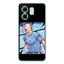 Чехлы с футболистом Ерлинг Холанд для Infinix Smart 9 (AlphaPrint) (гол Эрлинг Холланд)