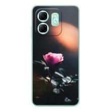 Чехлы с принтом Розочки для Infinix Smart 9 – Цветок ночной