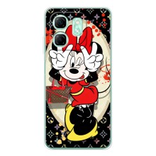 Чехол Disney Mouse Infinix Smart 9 (PREMIUMPrint) – Минни peace