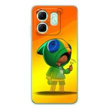 Чехол Бравл Старс для Infinix Smart 9 – LEON в кофте