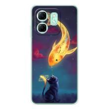 Чехол на тематику: Коты для Infinix Smart 9 – Встреча