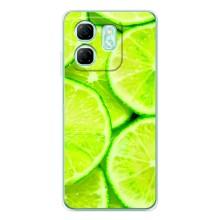 Чехол с изображением  вкусной еды для Infinix Smart 9 – Лайм