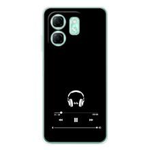 Чохол з картинками на чорному фоні для Infinix Smart 9 – Плеєр