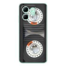 Чехол с Прикольным принтом на Infinix Smart 9 – Кассета магнитофона